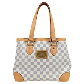 Louis Vuitton Hampstead PM Damier Azur Schultertasche
