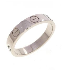 Anillo Cartier Mini Love en oro blanco de 18K