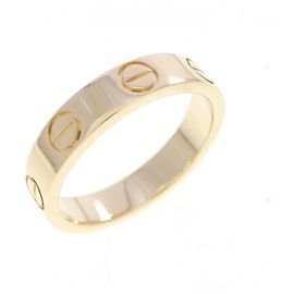 Anillo Cartier Mini Love en oro amarillo de 18K