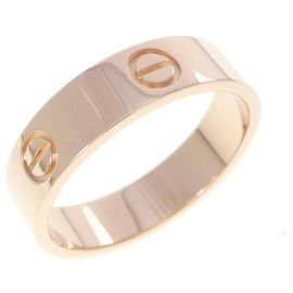 Bague Love de Cartier en or rose 18K