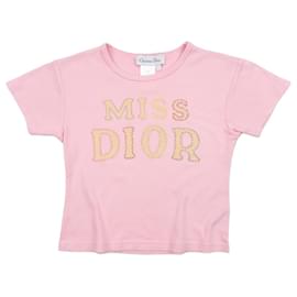 Baby T-Shirt 'Miss Dior' Print Dior by Galliano 2000er