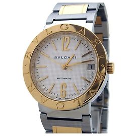Bulgari Relógio Bvlgari em ouro amarelo 18K e aço inoxidável para homem