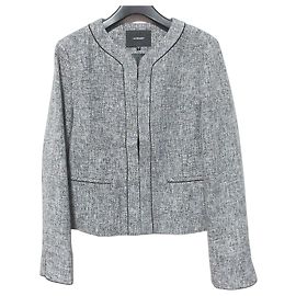 Autre Marque Giacca in tweed senza collo Lautreamont Lame