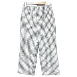 Autre Marque INDIVI Check Straight Pants