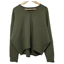 Top de manga larga de punto doble Theory DOUBLE KNIT LT N Knit Long Sleeve Top