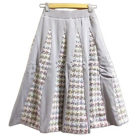 Autre Marque Falda de punto de tweed Chesty