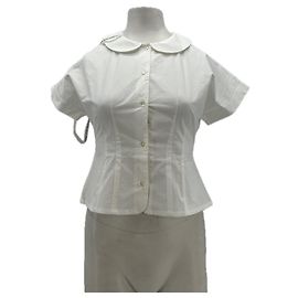 Autre Marque Camicia MY MUM MADE IT in cotone bianca S