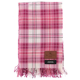 Sciarpa a righe rosa e bianca - Etro