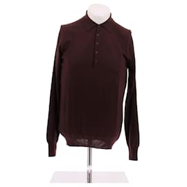 Wollpullover in Bordeaux - Bottega Veneta