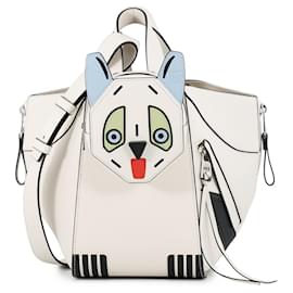 Borsa a mano compatta in pelle Loewe Hammock