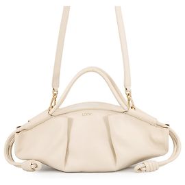 Borsa a mano in pelle Loewe Paseo Small