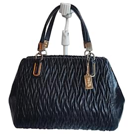 Coach Borsa Satchel in pelle nera
