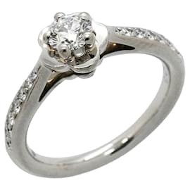 Chanel Platinum 950 Camellia Diamond Ring