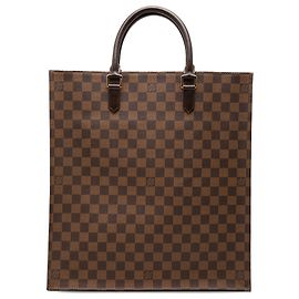 Louis Vuitton Sac Plat Damier Ebene Marrone