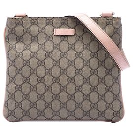 Gucci Beige GG Supreme Crossbody