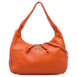Borsa Prada Orange Vitello Phenix