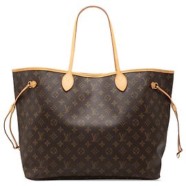 Louis Vuitton Marrom Monogram Neverfull GM