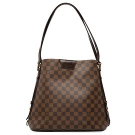 Louis Vuitton Cabas Rivington in Damier Ebene marrone