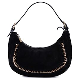 Borsa a tracolla Ava in scamosciato nero Celine - Céline