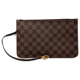 Pochette Louis Vuitton Damier Ebene Marrone Neverfull MM