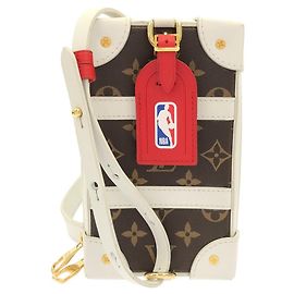 Louis Vuitton Soft Trunk Phone Box Monogram Shoulder Bag