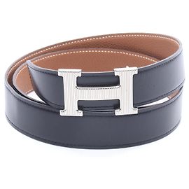Hermès Hermes H Storye Box Calf Togo Belt