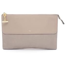 Chloé Clutch in pelle Chloe
