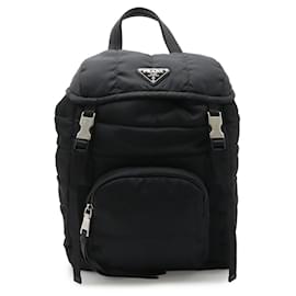 Zaino Prada in nylon trapuntato e pelle