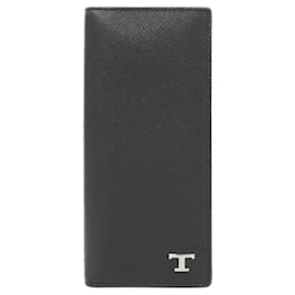 Tod's Portafoglio lungo bifold in pelle di vitello Tod’s