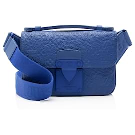 Borsa a tracolla Louis Vuitton Monogram Empreinte Macassar S Lock