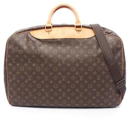 Borsa Boston 2way Louis Vuitton Alize in tela rivestita Monogram