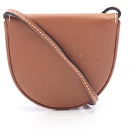 Mini borsa a tracolla in pelle Loewe Anagram Heel Pouch