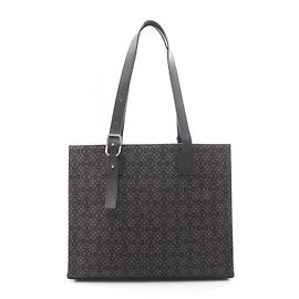 Borsa Tote Loewe Buckle Horizontal Anagram Canvas Leather