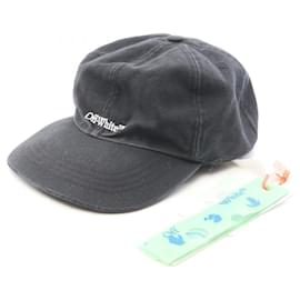 Cappellino da baseball OFF-WHITE BOOKISH OW in cotone - Off White