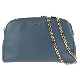 Borsa a tracolla con catena in pelle Furla Capriccio