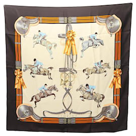 Hermes Carré90 Jumping Seidentuch - Hermès