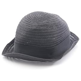 Cappello in cotone Chanel nero