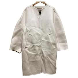 Abrigo sin cuello de lana Beaver Drawer - Autre Marque