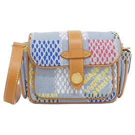 Borsa a tracolla Louis Vuitton LV Barth Denim