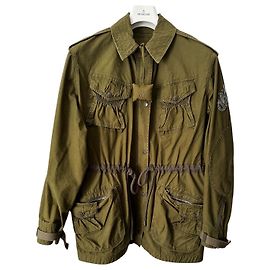 Moncler Genius JW Anderson Parka Field - Verde Militare
