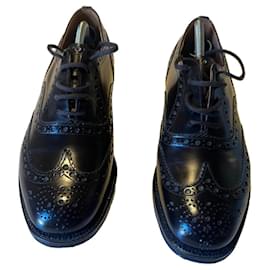 Church's Custom Grade Scarpe stringate in pelle lucida marrone scuro