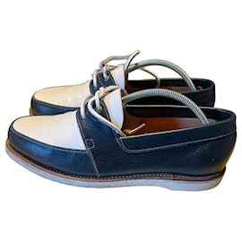 Scarpe stringate bicolore John Lobb
