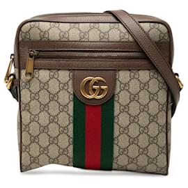 Borsa a tracolla e a spalla Gucci GG Supreme Sherry Line Ophidia