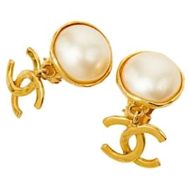 Boucles d'oreilles Chanel Coco Mark Vintage Swing