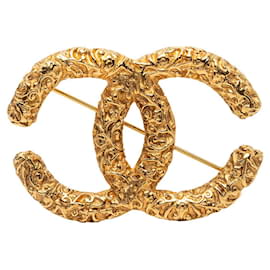 Spilla Vintage Chanel Coco Mark Motivo Lava