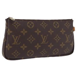 LOUIS VUITTON Monogram Sac Shopping Pouch LV Auth 192946