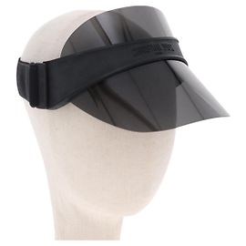 Visiera Christian Dior in plastica Nero Auth BA14500M