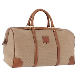 Céline Borsa CELINE Macadam Canvas PVC Beige Oro Autentica 186693