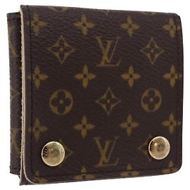 LOUIS VUITTON Monogram Schmuckkästchen Accessory Case LV Auth 191798V