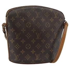 LOUIS VUITTON Monogram Drouot Shoulder Bag M51290 LV Auth bs36138